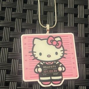 Hello Kitty Pink and White Necklace